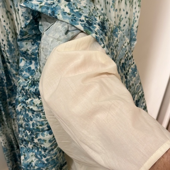 COPY - Christy Dawn Basil Dress in Morning Gladiola ruched tiered maxi floral - Picture 11 of 11